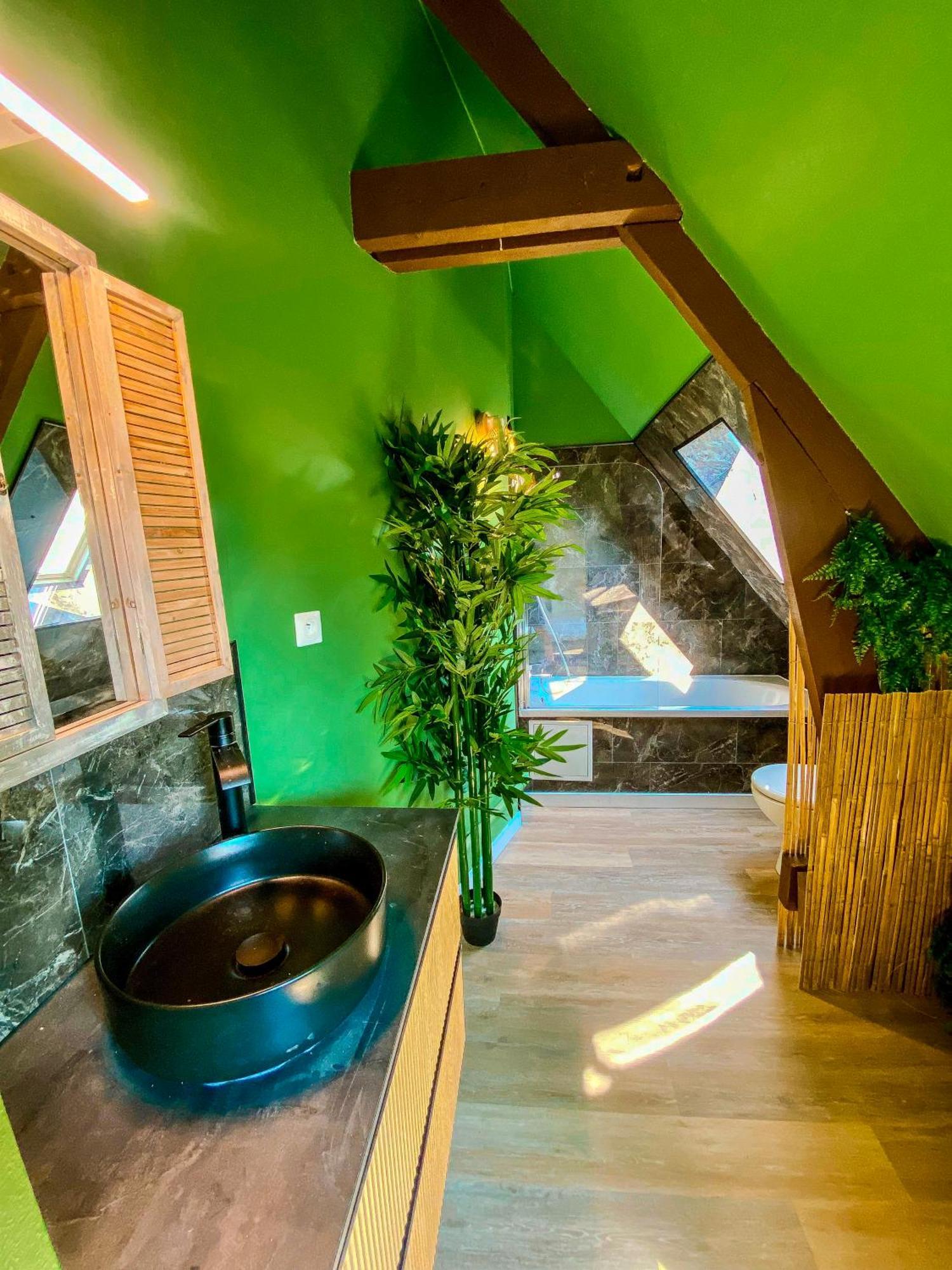 La Kabane , Appartement Proche Centre Et Plage Avec Experience Decoration Jungle Unique Le Portel Exterior foto